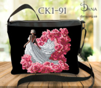 Пошита сумка під вишивку. ЕКОШКІРА