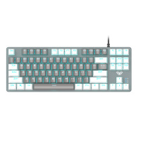 Клавиатура Aula F3287 Keycap KRGD Blue USB UA White/Grey (6948391240688)