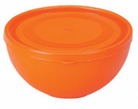 Пиала Ucsan Frosted Bowl пластиковая 600мл круглая с крышкой