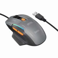 Миша дротова HOCO GM52 Reddy RGB gaming wired mouse Black (6942007680967)