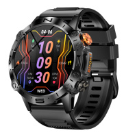 Розумний годинник Modfit Combat All Black 1077-0269 з AMOLED дисплеєм та захистом IP67