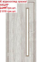 Двері міжкімнатні OMiC Т 01 G ПВХ Дуб орегон скло сатин АКЦІЯ!