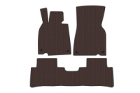 Резиновые Коврики Carsuit (Коричневые) для Mercedes EQE