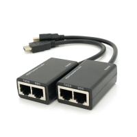 Удлинитель HDMI сигнала пассивный через 2 витых пара 2 CAT-5e/CAT-6e до 30m, цена за пару