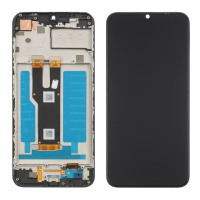 Дисплей для ZTE Blade V50 Design (4G) с чёрным тачскрином и корпусной рамкой