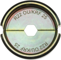 Матриця обтискна для кабелів та конекторів MILWAUKEE, R22 OU/KRF 25