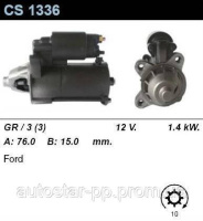 Стартер восстановленный Ford Transit Connect 1.8 TDCi