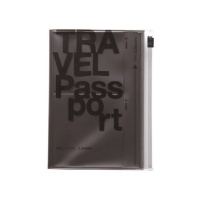 Обкладинка для паспорта, сіра