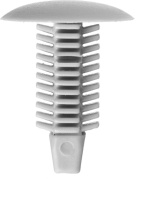 Крепления обшивки, одна шляпка Клипсы типа Ель - Много марок Много моделей