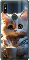 Чехол на Xiaomi Mi Mix 2s White cat 5646u-1438