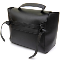 Сумка с клапаном из кожзаменителя Vintage sale_14949 Черная