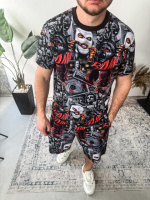 Комплект - чорно-білий - 42-054