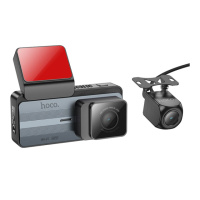 Відеореєстратор Hoco DV12 2K IPS Display WI-FI+GPS+Камера