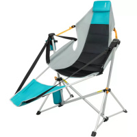Крісло-гамак KingCamp Orchid with Footrest blue/grey