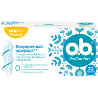 Тампоны o.b. ProComfort Normal 32 шт. (3574661017808)