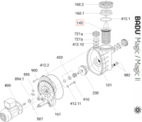 Кошик префільтра Speck BADU MAGIC (292.0114.300)