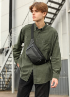 Сумка на пояс високої якості українського виробництваКомфорт -  чорна