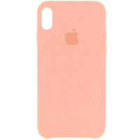 Чохол для iPhone X (5.8«») / XS (5.8«») - Silicone Case (AA) (Рожевий / Light Flamingo) - купити в SmartEra.ua