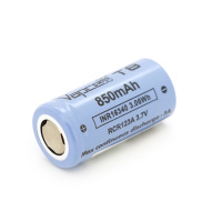 Аккумулятор 16340/CR123 Li-Ion Vapcell T8, 850mAh, 3A, 4.2/3.6/2.5V, Purple