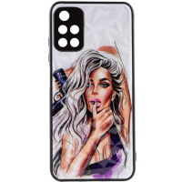 TPU+PC чохол для Xiaomi Redmi 10 / Note 11 4G Prisma Ladies (Purple) - купити в SmartEra.ua