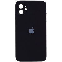 DM Чехол Silicone Case Square Protected Camera для iPhone 11 Black