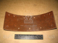 Накладка тормозная  ГАЗ 53 задняя короткая сверленная (282х100х8,5) (пр-во покупн. ГАЗ)