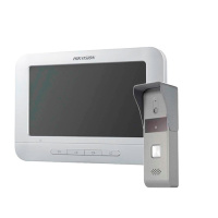 Комплект домофон + вызывная панель Hikvision DS-KIS203T