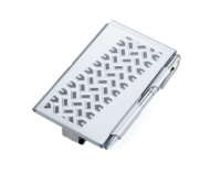 Карманний блокнот із ручкою Troika Tire Track Visor