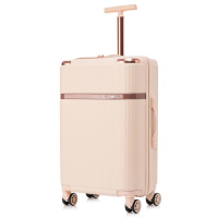 Валіза Semi Line 24« (M) Ecru (T5669-3)