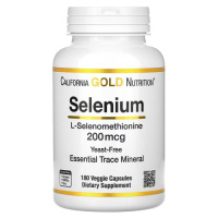 California Gold Nutrition Selenium Yeast-Free 200 mcg 180 капсул