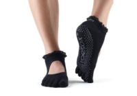 Шкарпетки для йоги ToeSox Full Toe Bella Grip Black Lace S (36-38.5)