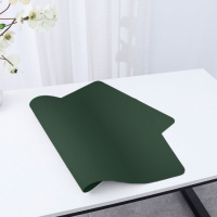 Коврик 300*600 кожзам, двухсторонний, толщина 3 мм, Green, BOX
