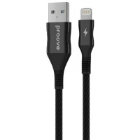 Кабель Proove Braided Scout USB to Lightning 2.4A 1m Black (CCBS20001101) (Код товару:38178)