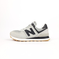 New Balance 574 світло сірі на бежевій