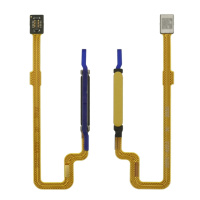 Шлейф для Xiaomi Poco M5 с жёлтым сканером отпечатка пальцев