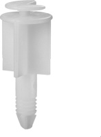 Крепления обшивки/молдингов, две и более шляпок Шляпка с вырезом - Citroen ZX