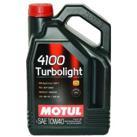 Моторное масло Motul 4100 Turbolight 10W-40 4 л