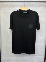 Футболка чоловіча Dolce Gabbana Classic Black чорна f711