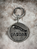 Брелок з дерева Jaguar