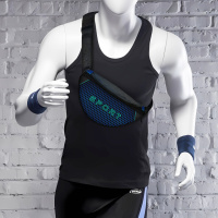 Сумка-бананка чоловіча/жіноча Sport 32×16 см з розширювачем поясна сумка або сумка через плече (02874)