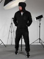 Костюм флісовий Stone island black ВТ0551