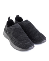 Чоловічі темно-сірі кросівки з текстилю