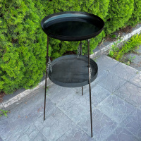 Сковорода из диска Mzavod Фрея 40см с подвесом для огня