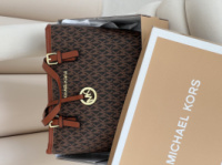 Сумка жіноча Michael Kors Jet Set Travel Extra-Small Top-zip Tote  коричневий