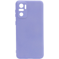 Чохол Silicone Cover Full Camera without Logo (A) для Xiaomi Redmi Note 10 / Note 10s (Бузковий / Dasheen ) - купити в SmartEra.ua