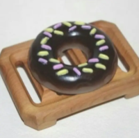 Сувенирное мыло Пончик 2D (половина)