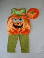 карнавальный костюм тыквы на 3-4 года