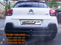 Тягово-сцепное устройство (фаркоп) Citroen C3 (hatchback) (2016-...)