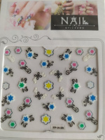 Слайдер - наклейка FP-H-09 на ногти