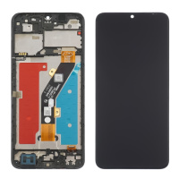 Дисплей для ZTE Blade A54 с чёрным тачскрином и корпусной рамкой